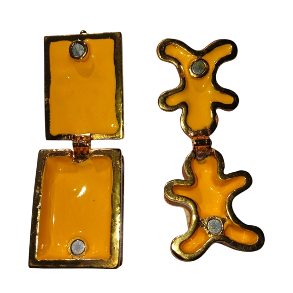 Christmas Tree & Gingerbread Man Art Form Small Trinket Box - Picture 3 of 3